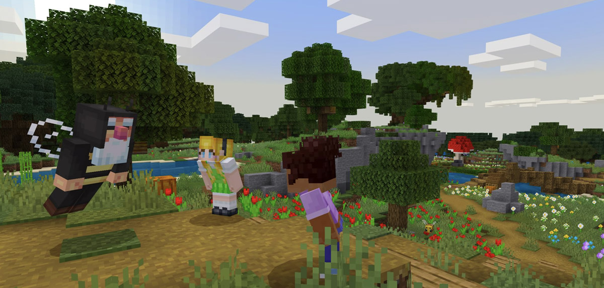 Minecraft game screenshot